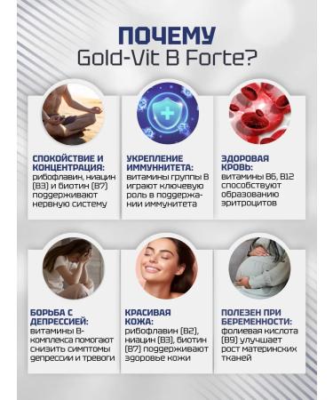 Olimp Labs Gold-Vit B Forte 60 vitamins complex - Buy Online on GoSupps.com