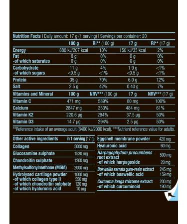 BioTechUSA Glucosamine chondroitin MSM Arthro Forte 340 g. Fruits - Buy Online on GoSupps.com