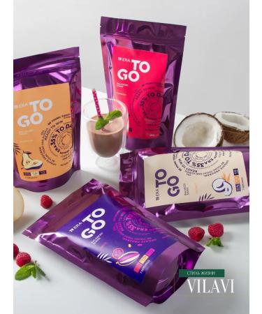VILAVI T8 protein to go is pear and chia. Keto. 350 g - Buy Online on GoSupps.com