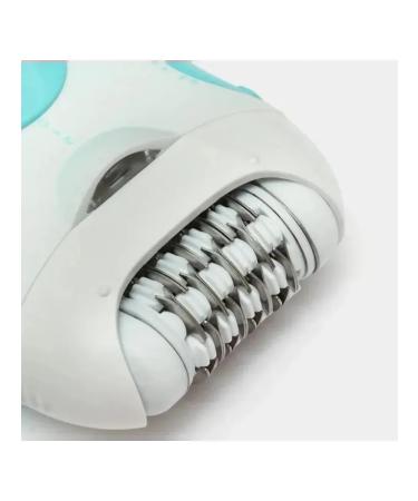 Home epilator with soft grip