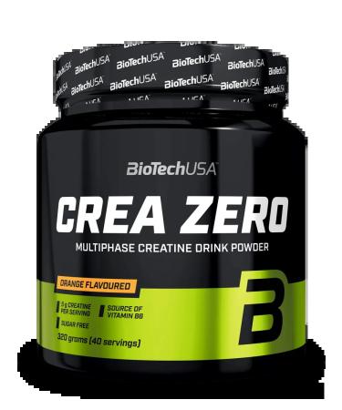 BioTechUSA Creatin Crea Zero 320 g. Orange - Buy Online on GoSupps.com
