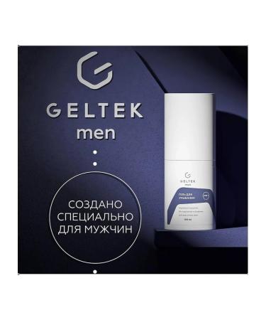 GELTEK Men's Cleansing Gel - Buy Online on GoSupps.com