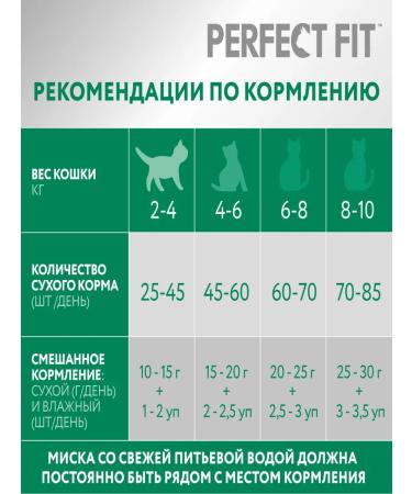 PERFECT FIT Dry food for cats salmon 10kg - Buy Online on GoSupps.com