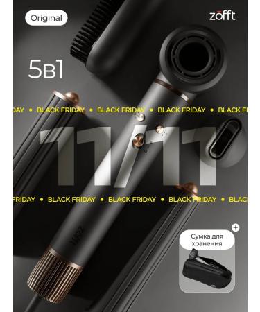 Zofft Feng styler for hair professional with a bag