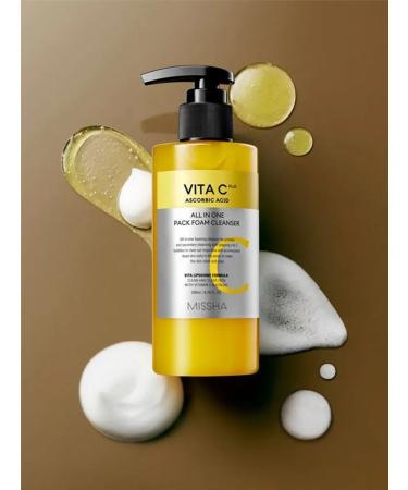 MISSHA Bubble foam for washing Vita C Plus - Buy Online on GoSupps.com