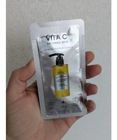 MISSHA Bubble foam for washing Vita C Plus - Buy Online on GoSupps.com