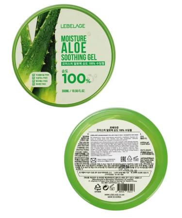 Lebelage Body and face gel with Aloe 300 ml 2pcs - Buy Online on GoSupps.com