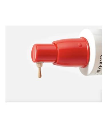 SHISEIDO Moisturizing foundation with a shining finish 320 Pine - Buy Online on GoSupps.com
