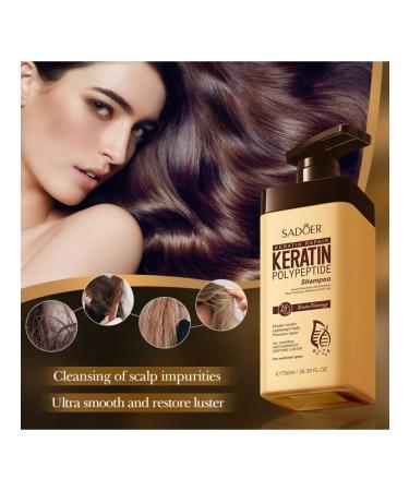 sadoer Hair shampoo Women's professional with keratin - Buy Online on GoSupps.com