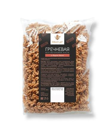 Ivan Da Pasta pasta without gluten pasta buckwheat with the taste of bacon 250 g