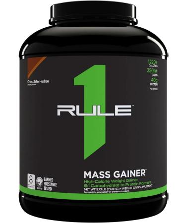 Rule 1 GENER MASS Gainer 2600 g - chocolate lipstick - Buy Online on GoSupps.com