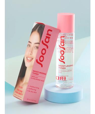 SooSan Facial tonic from acne with hyaluron Korean - Buy Online on GoSupps.com