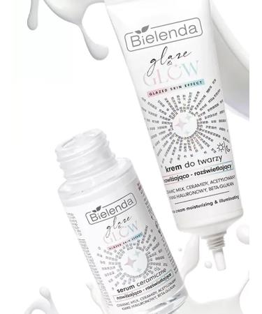Bielenda Glazed Illuminating skin cream around the eyes and moisturizes - Buy Online on GoSupps.com