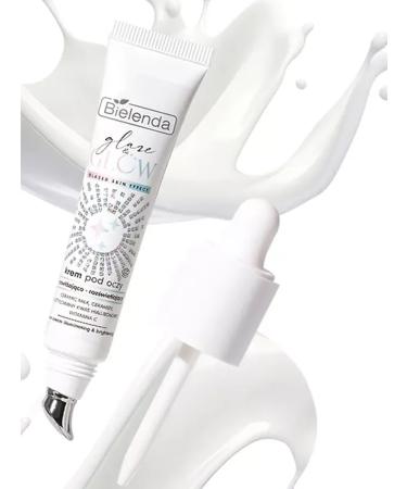 Bielenda Glazed Illuminating skin cream around the eyes and moisturizes - Buy Online on GoSupps.com