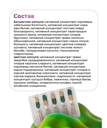 Sashera honey Kartemia joint for pain in joints 2 pcs - Buy Online on GoSupps.com