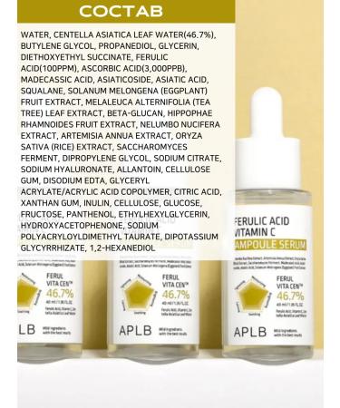 APLB Facial serum from pigment spots with feralic acid - Buy Online on GoSupps.com