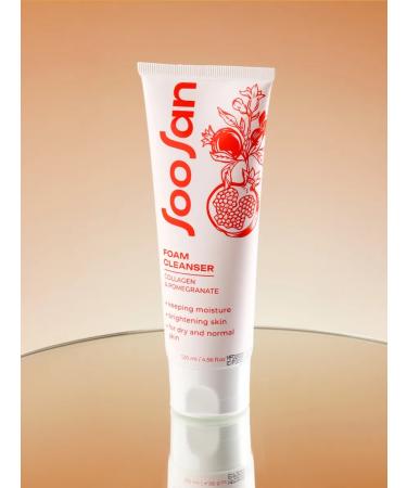 SooSan A wash for the face from acne with collagen Korean - Buy Online on GoSupps.com