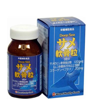 Minami Japan Dietary supplies to the shark cartilage with a collagen 240 tablets - Buy Online on GoSupps.com