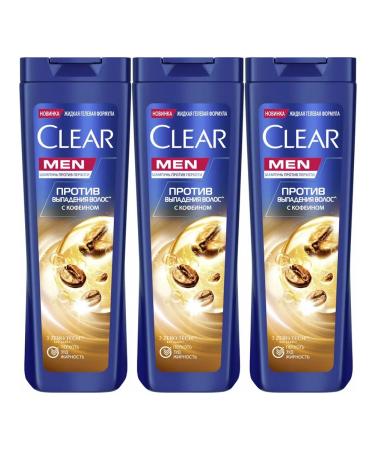 CLEAR VITA ABE Male shampoo with caffeine 180 ml 3 pcs