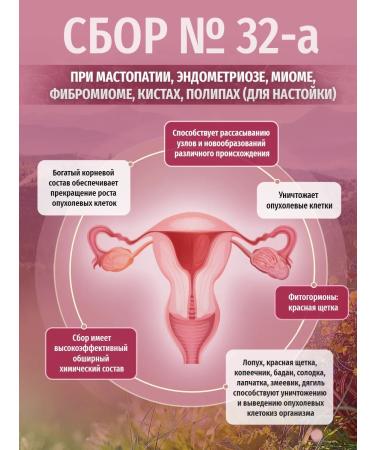 Herbs of the Caucasus Herbal collection No. 32a with polyps and myoma for tincture - Buy Online on GoSupps.com