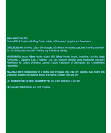 Scitec Nutrition Protein isolate 100% Whey ISOLATE 700 g pistachio - Buy Online on GoSupps.com