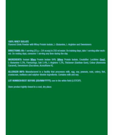 Scitec Nutrition Protein isolate 100% Whey ISOLATE 700 g Salt caramel - Buy Online on GoSupps.com