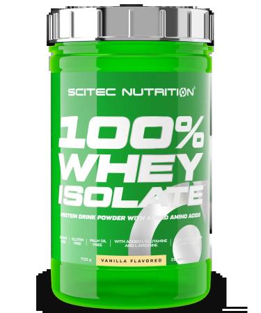 Scitec Nutrition Protein isolate 100% Whey ISOLATE 700 g Vanilla - Buy Online on GoSupps.com