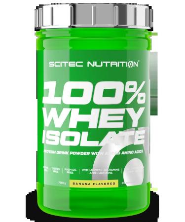 Scitec Nutrition Protein isolate 100% Whey ISOLATE 700 g of banana - Buy Online on GoSupps.com