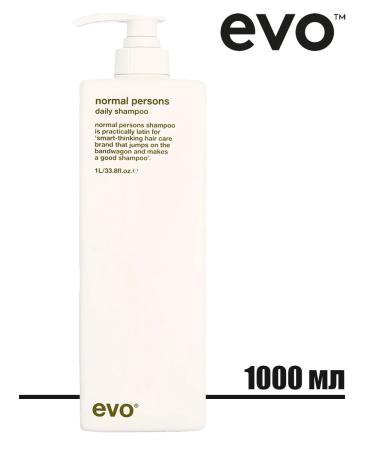 EVO Normal Persons shampoo daily balance of scalp balance
