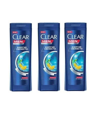 CLEAR VITA ABE Male shampoo with lemon extract 380 ml 3 pcs
