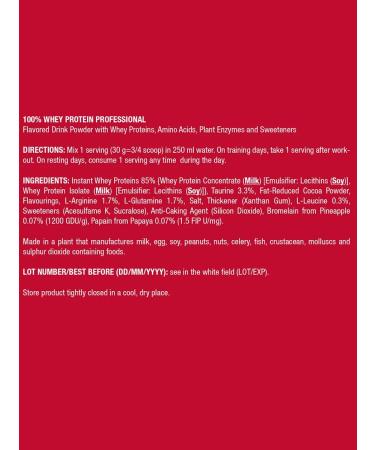 Scitec Nutrition Protein 100% Whey Professional 920 chocolate - Buy Online on GoSupps.com