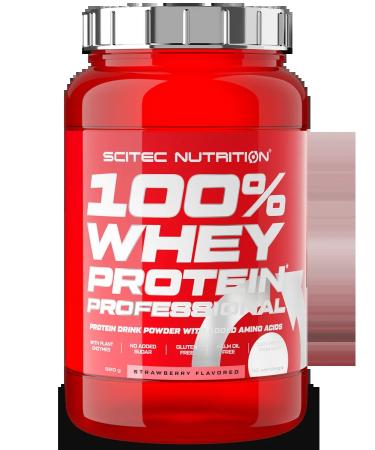 Scitec Nutrition Protein 100% Whey Professional 920 strawberries - Buy Online on GoSupps.com