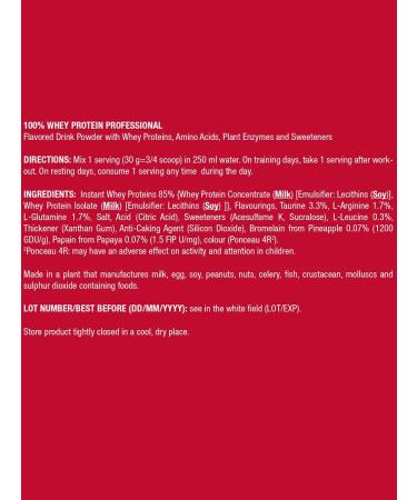 Scitec Nutrition Protein 100% Whey Professional 920 strawberries - Buy Online on GoSupps.com