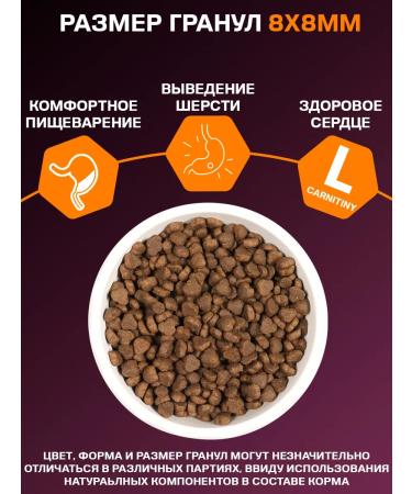 AWARD Dry food 1.5 kg Hairball & Indoor for cats with a duck - Buy Online on GoSupps.com