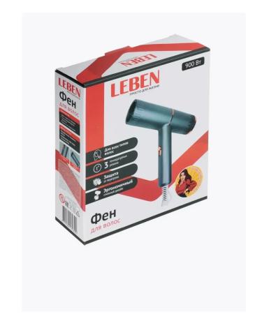 honor Hair hair dryer 900W Leben-900 - Buy Online on GoSupps.com