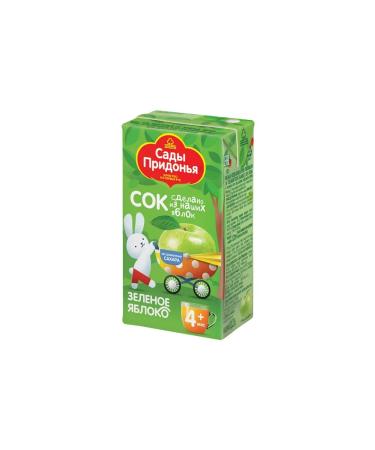 Gardens of Pridonya Juice children's green apple 10pcs 125ml - Buy Online on GoSupps.com