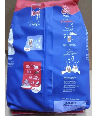 Oboy Cocoa pod -soluble O'Boy 2 kg - Buy Online on GoSupps.com