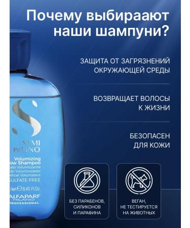 Alfaparf Milano Shampoo to give volume to the hair - Buy Online on GoSupps.com