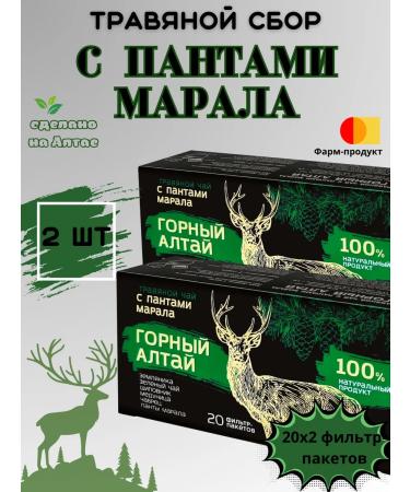LLC Pharm-product Herbal collection with maral packed 40
