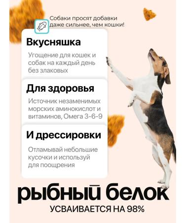 Yummi Fish 100% salmon delicious fish for dogs for cats vitamins - Buy Online on GoSupps.com