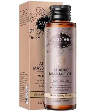 sadoer Nutrient massage oil with almond extract