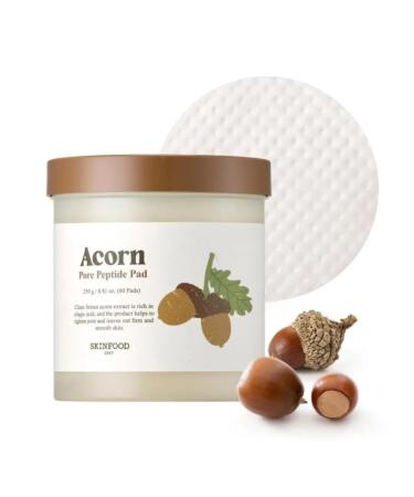 SKINFOOD Toner spades with peptides Acorn Pore Peptide PAD 60 pieces - Buy Online on GoSupps.com