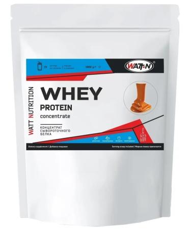 WATT NUTRITION Protein serum Whey Protein 80% 1000 gr caramel - Buy Online on GoSupps.com