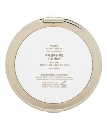 MISSHA Tonal cushon transparent glow tone 21n Fair Light Beige - Buy Online on GoSupps.com