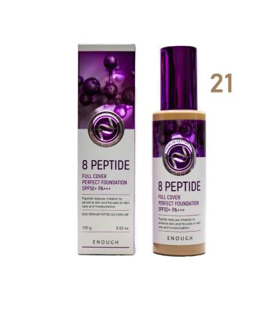 Enough Moisturizing tonal cream matte Collagen 8 Peptid 21