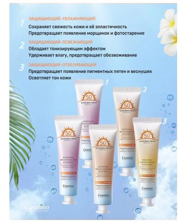 Sunscreen for the face and body SPF 50+ - Buy Online on GoSupps.com
