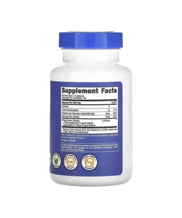 Nutricost Permidine from wheat germ 500 mg 120 capsules - Buy Online on GoSupps.com