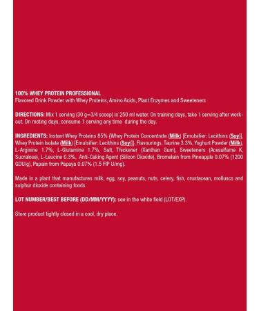 Scitec Nutrition Protein 100% Whey Professional 500g Vanil-Yagoda - Buy Online on GoSupps.com