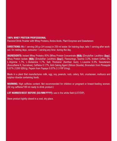 Scitec Nutrition Protein 100% Whey Professional 500g cold coffee - Buy Online on GoSupps.com