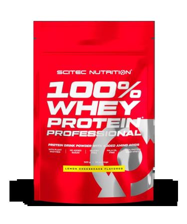 Scitec Nutrition Protein 100% Whey Professional 500 g Lemon cheesecake - Buy Online on GoSupps.com
